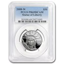 2008-W 1/2 oz Proof Platinum American Eagle PR-69 PCGS 2008-W 1/2 oz Proof Platinum American Eagle PR-69 PCGS